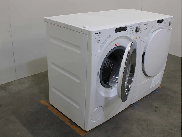 Miele w 3825 softcare system wasmachine & miele t 8423 c softcare system wasdroger - afbeelding 4 van  8