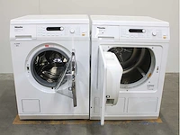 Miele w 3825 softcare system wasmachine & miele t 8827 wp softcare system ecocomfort wasdroger - afbeelding 2 van  8