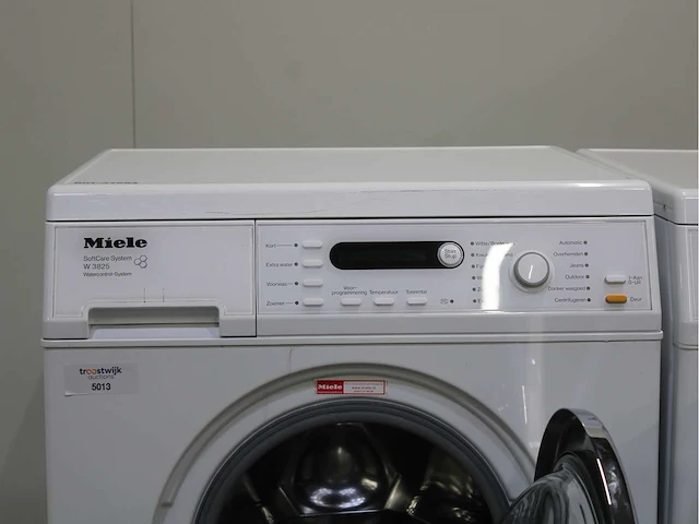 Miele w 3825 softcare system wasmachine & miele t 8827 wp softcare system ecocomfort wasdroger - afbeelding 3 van  8
