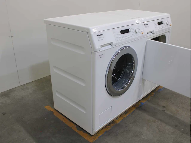 Miele w 3825 softcare system wasmachine & miele t 8861 wp edition 111 wasdroger - afbeelding 5 van  8