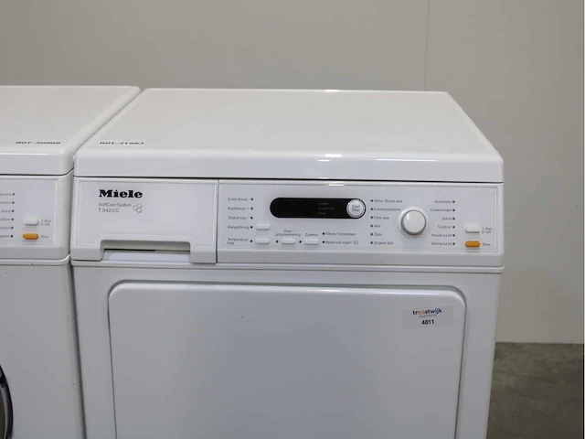 Miele w 3825 softcare system wasmachine & miele t 8861 wp edition 111 wasdroger - afbeelding 7 van  8