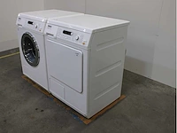 Miele w 3825 softcare system wasmachine & miele t 8861 wp edition 111 wasdroger - afbeelding 8 van  8