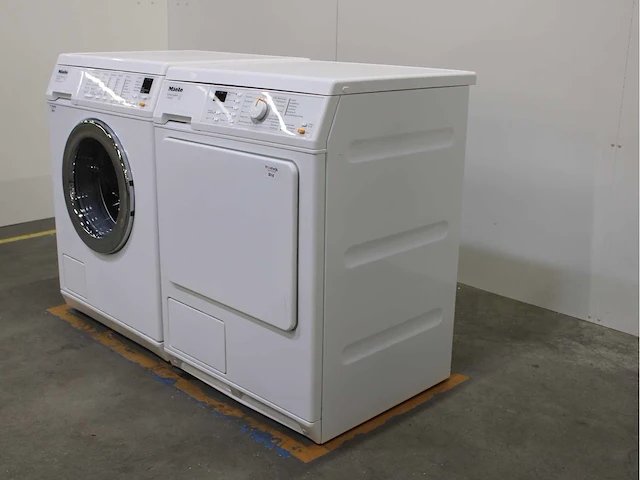 Miele w 3831 softcare system wasmachines & miele t 4463 c softcare system wasdrogers - afbeelding 7 van  8