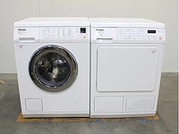 Miele w 3833 softcare system wasmachine & miele t 8937 wp softcare system ecocomfort wasdroger