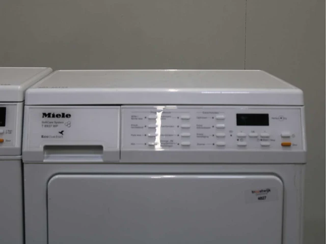 Miele w 3833 softcare system wasmachine & miele t 8937 wp softcare system ecocomfort wasdroger - afbeelding 6 van  8