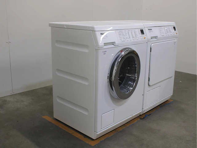 Miele w 3833 softcare system wasmachines & miele t 8433 c softcare system wasdrogers - afbeelding 4 van  8