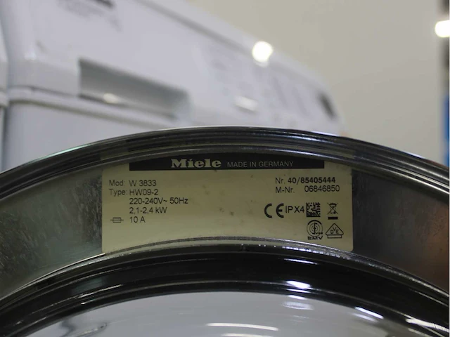 Miele w 3833 softcare system wasmachines & miele t 8433 c softcare system wasdrogers - afbeelding 5 van  8
