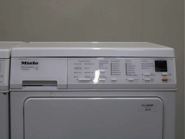 Miele w 3833 softcare system wasmachines & miele t 8433 c softcare system wasdrogers - afbeelding 6 van  8