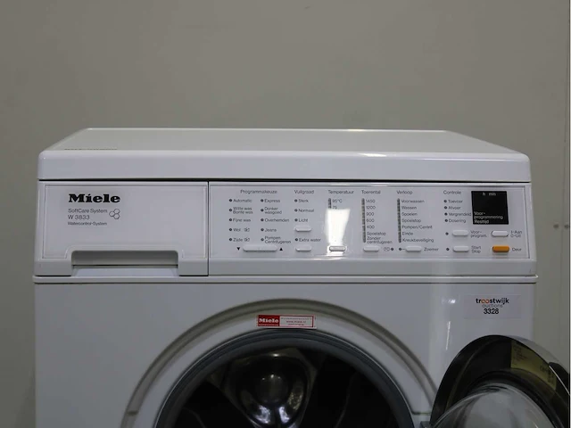 Miele w 3833 softcare system wasmachines - afbeelding 3 van  6