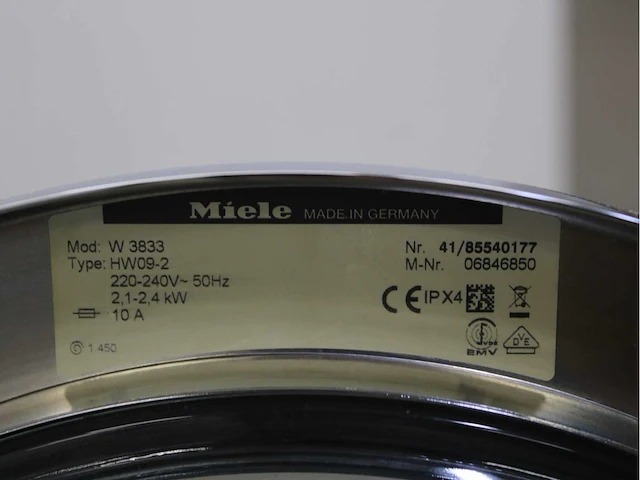 Miele w 3833 softcare system wasmachines - afbeelding 4 van  6