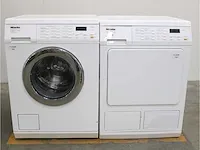 Miele w 3933 softcare system wasmachine & miele t 8937 wp softcare system ecocomfort droger