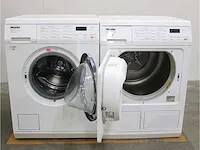 Miele w 3933 softcare system wasmachine & miele t 8937 wp softcare system ecocomfort droger - afbeelding 2 van  8