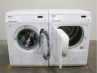 Miele w 3933 softcare system wasmachine & miele t 8937 wp softcare system ecocomfort wasdroger - afbeelding 2 van  8