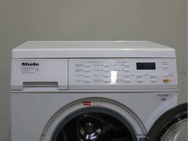 Miele w 3933 softcare system wasmachines - afbeelding 3 van  6