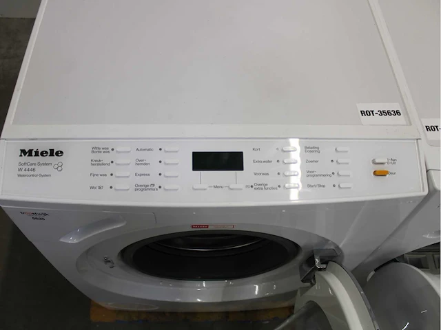 Miele w 4446 softcare system wasmachine & miele t 7744 c softcare system wasdroger - afbeelding 3 van  8