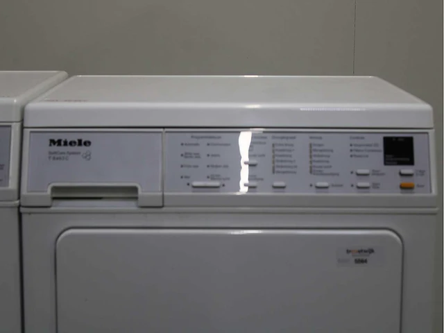 Miele w 5445 softcare system wasmachine & miele t 8463 c softcare system wasdroger - afbeelding 5 van  7