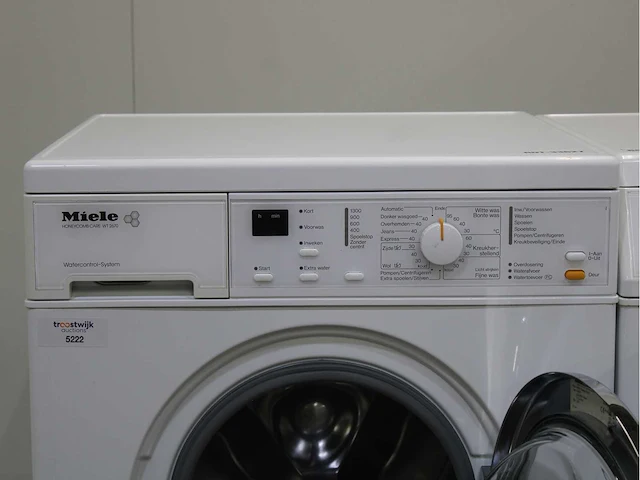 Miele w 562 prestige plus 6 wasmachine & miele t 4263 c softcare system wasdroger - afbeelding 3 van  8