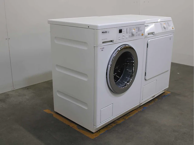 Miele w 562 prestige plus 6 wasmachine & miele t 4263 c softcare system wasdroger - afbeelding 4 van  8