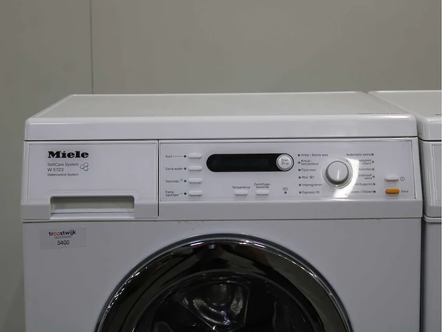 Miele w 5723 softcare system wasmachine & miele t 8423 c softcare system wasdroger - afbeelding 3 van  8