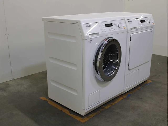 Miele w 5723 softcare system wasmachine & miele t 8423 c softcare system wasdroger - afbeelding 4 van  8