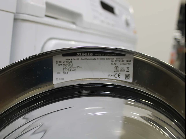 Miele w 5723 softcare system wasmachine & miele t 8423 c softcare system wasdroger - afbeelding 5 van  8