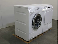 Miele w 5723 softcare system wasmachine & miele t 8827 wp softcare system ecocomfort wasdroger - afbeelding 4 van  8