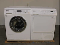 Miele w 5723 softcare system wasmachine & miele t 8861 wp edition 111 wasdroger - afbeelding 1 van  8