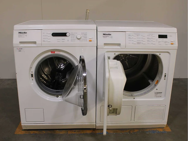Miele w 5723 softcare system wasmachine & miele t 8861 wp edition 111 wasdroger - afbeelding 2 van  8