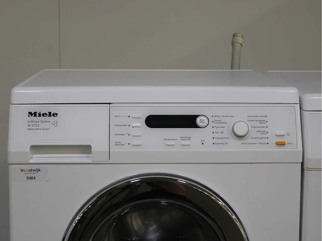Miele w 5723 softcare system wasmachine & miele t 8861 wp edition 111 wasdroger - afbeelding 3 van  8