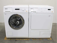 Miele w 5723 softcare system wasmachine & miele t 8937 wp softcare system ecocomfort wasdroger - afbeelding 1 van  7