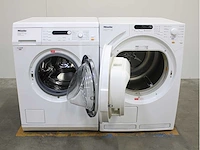 Miele w 5736 softcare system wasmachine & miele t 7744 c softcare system wasdroger - afbeelding 2 van  8