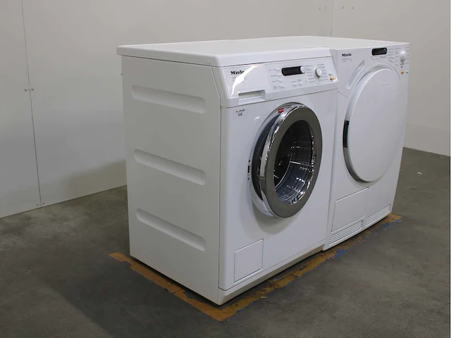 Miele w 5736 softcare system wasmachine & miele t 7744 c softcare system wasdroger - afbeelding 4 van  8