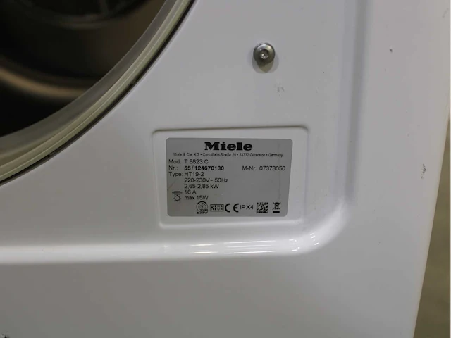 Miele w 5736 softcare system wasmachines & miele t 8823 c softcare system wasdrogers - afbeelding 8 van  8