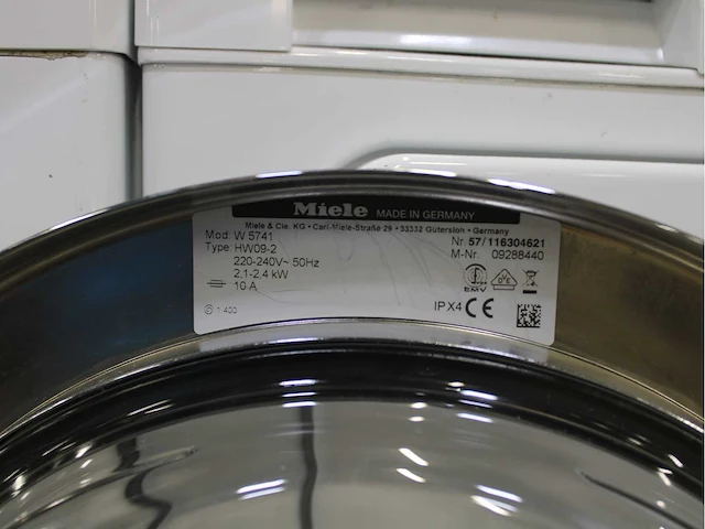Miele w 5741 softcare system wasmachine & miele t 8937 wp softcare system ecocomfort wasdroger - afbeelding 5 van  8