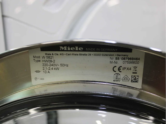 Miele w 5821 softcare system wasmachine & miele t 7744 c softcare system wasdroger - afbeelding 5 van  8