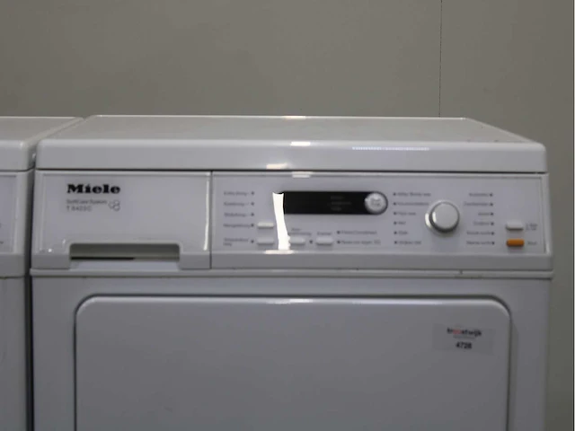 Miele w 5821 softcare system wasmachine & miele t 8423 c softcare system wasdroger - afbeelding 6 van  8