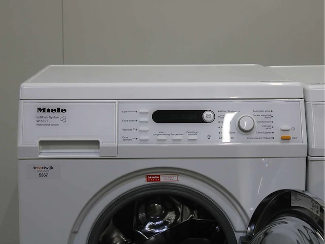 Miele w 5821 softcare system wasmachine & miele t 8423 c softcare system wasdroger - afbeelding 3 van  8