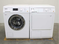 Miele w 5821 softcare system wasmachine & miele t 8813 c edition 111 wasdroger - afbeelding 1 van  8