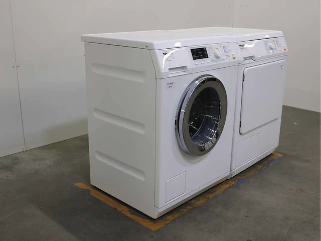 Miele w 5821 softcare system wasmachine & miele t 8813 c edition 111 wasdroger - afbeelding 4 van  8