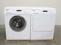Miele w 5821 softcare system wasmachines & miele t 8827 wp softcare system ecocomfort wasdrogers - afbeelding 1 van  8