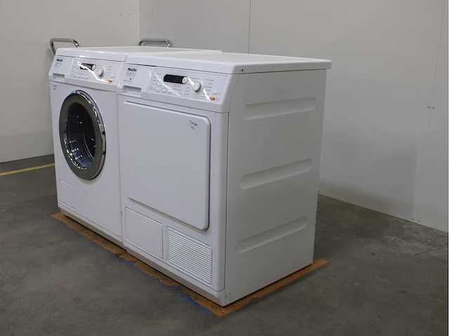 Miele w 5821 softcare system wasmachines & miele t 8827 wp softcare system ecocomfort wasdrogers - afbeelding 7 van  8