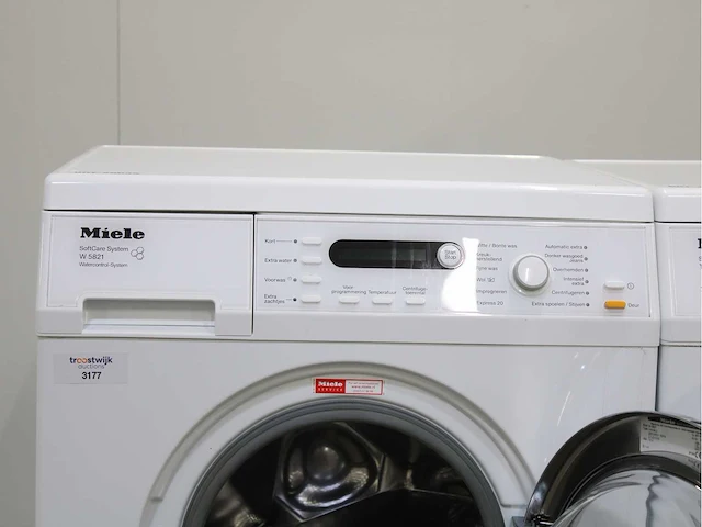 Miele w 5821 softcare system wasmachines & miele t 8827 wp softcare system ecocomfort wasdrogers - afbeelding 3 van  8