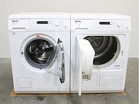 Miele w 5821 softcare system wasmachines & miele t 8827 wp softcare system ecocomfort wasdrogers - afbeelding 2 van  8
