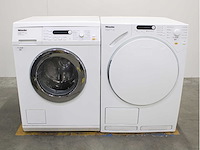 Miele w 5825 softcare system wasmachine & miele t 7744 c softcare system wasdroger