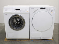 Miele w 5825 softcare system wasmachine & miele t 7748 c softcare system wasdroger