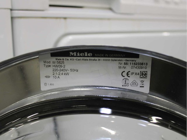 Miele w 5825 softcare system wasmachine & miele t 8423 c softcare system wasdroger - afbeelding 5 van  8