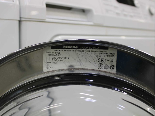 Miele w 5825 softcare system wasmachine & miele t 8823 c softcare system wasdroger - afbeelding 5 van  8
