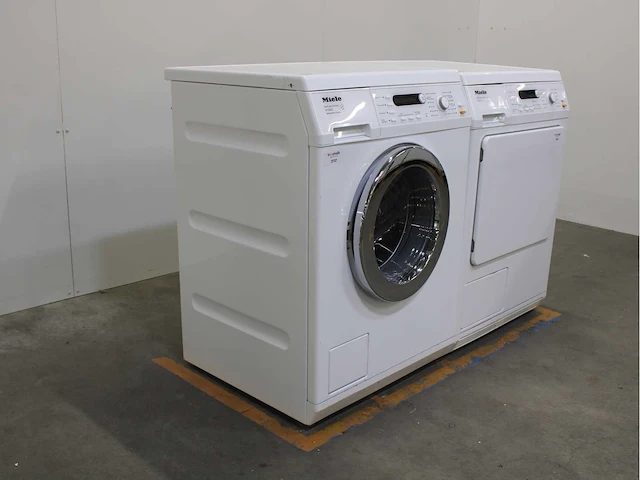 Miele w 5825 softcare system wasmachines & miele t 8823 c softtronic wasdrogers - afbeelding 4 van  8