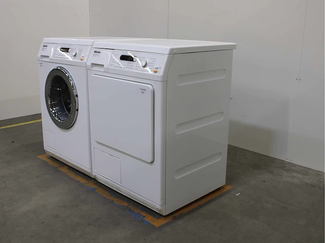 Miele w 5825 softcare system wasmachines & miele t 8823 c softtronic wasdrogers - afbeelding 7 van  8