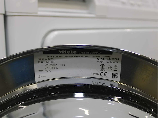 Miele w 5825 softcare system wasmachines & miele t 8827 wp softcare system ecocomfort wasdrogers - afbeelding 5 van  8